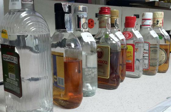 licor adulterado