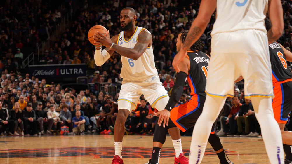 LeBron James Los Angeles Lakers 013123