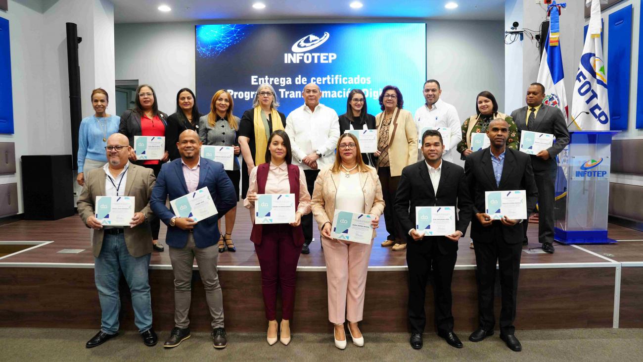 Egresados del programa Transformación Digital