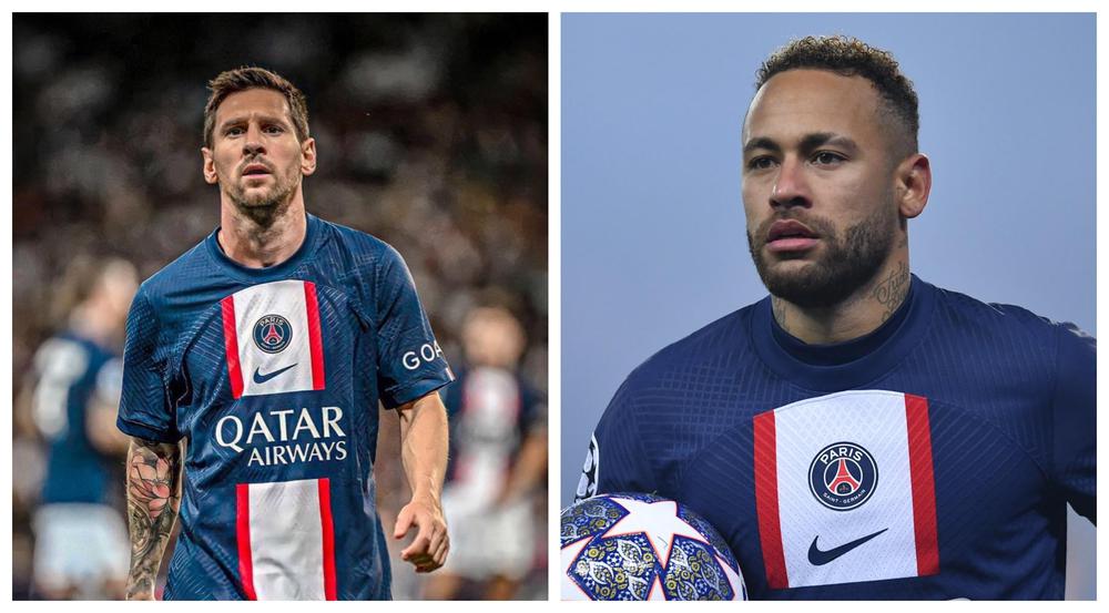 MESSI Y NEYMAR PSG