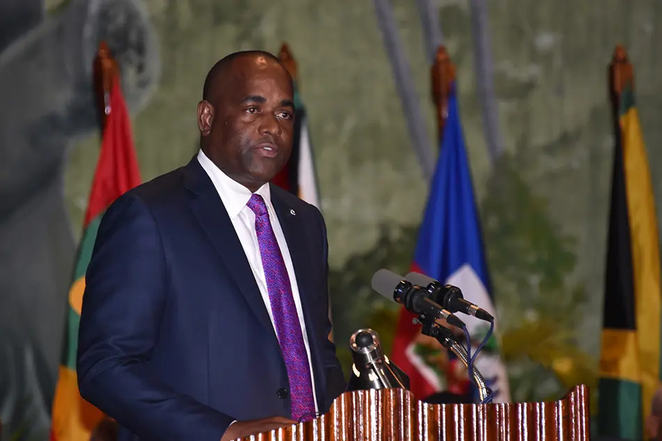El-actual-presidente-de-la-Comunidad-del-Caribe-Caricom-el-primer-ministro-de-Dominica-Roosevelt-Skerrit