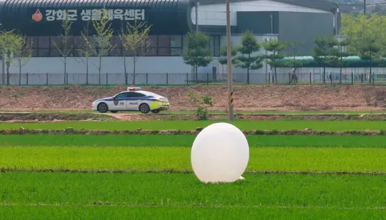 Globo-en-Corea-del-Norte