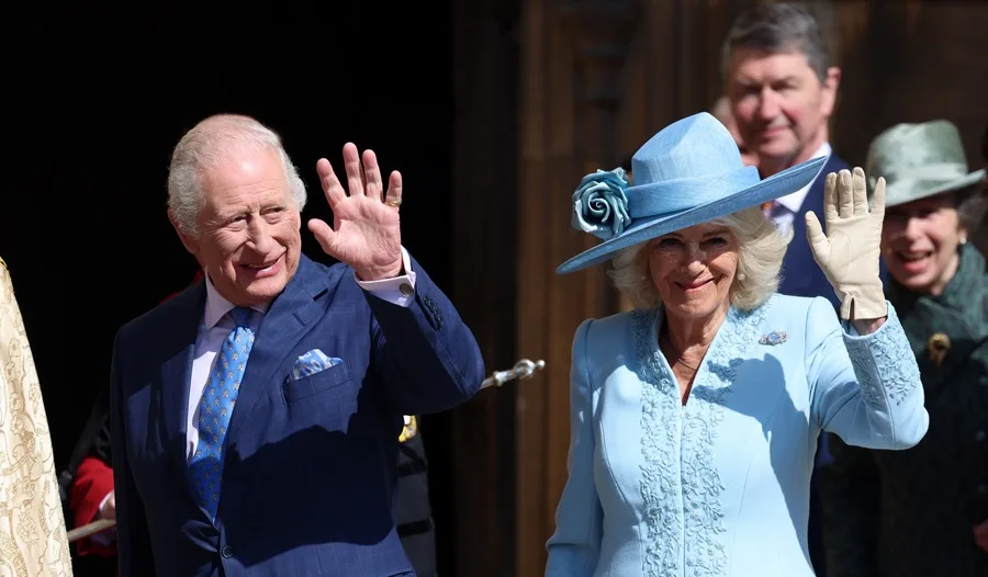 EPA3454-BRITAIN-ROYALS-EASTER-SERVICE