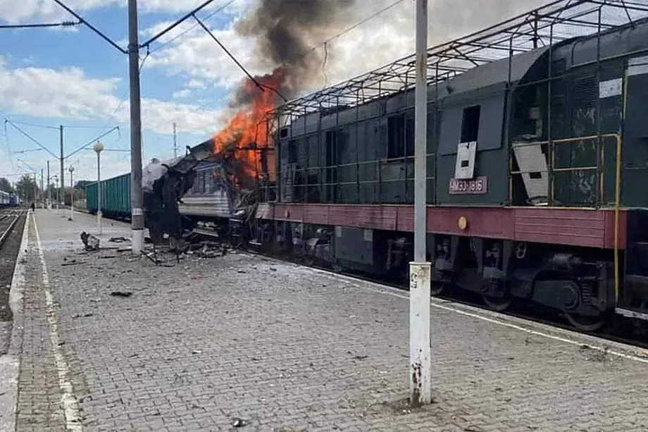 Rusia-ataca-con-drones-estacion-Ucrania
