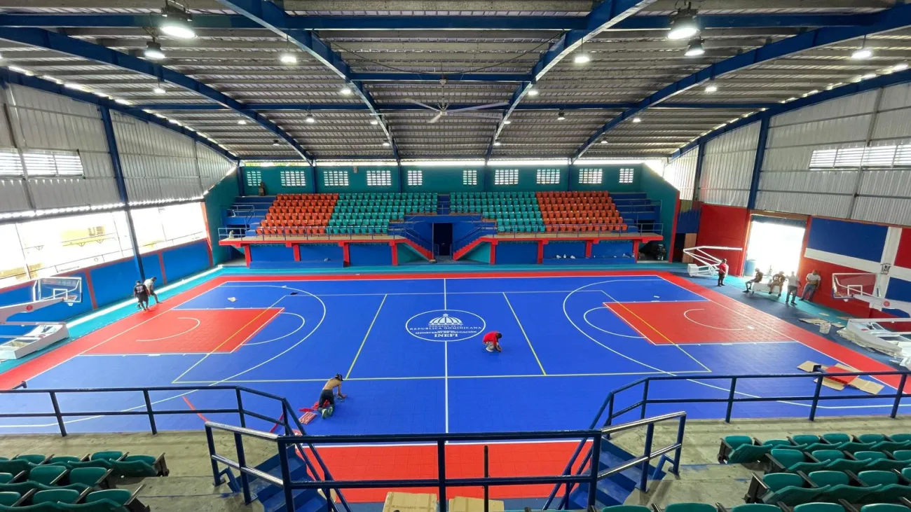 PIE DE FOTO CANCHA DEL CLUB EN EL CONGO, SANTIAGO