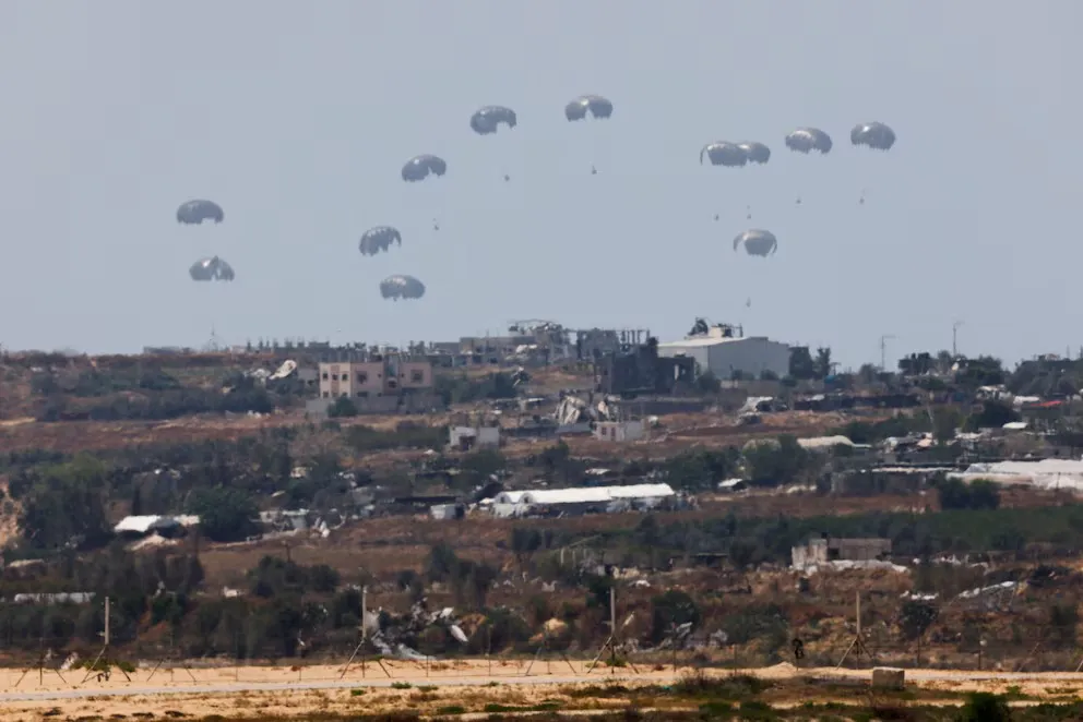 Israel-reanudara-los-lanzamientos-aereos-de-ayuda-a-la-Franja-de-Gaza