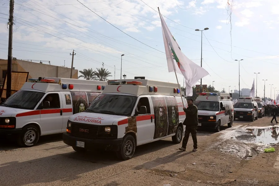 IRAK-MILICIAS-FMP-AMBULANCIAS