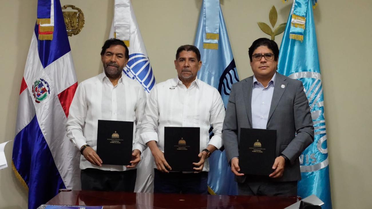 Acuerdo FAO, MA, INDRHI