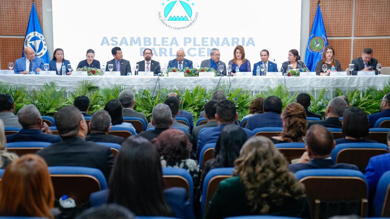 Plenaria del Parlacen en RD