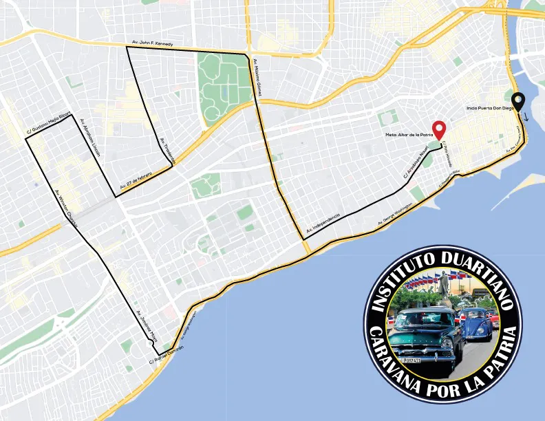 Recorrido de carabanas