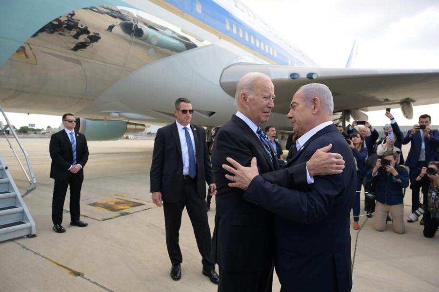 Biden Llega A Israel Luego Del Bombardeo En Hospital De Gaza