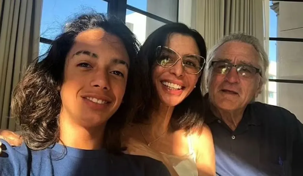 Leandro-Anthony-De-Niro-Rodriguez-junto-a-su-madre-y-su-abuelo-Robert-De-Niro-Instagram