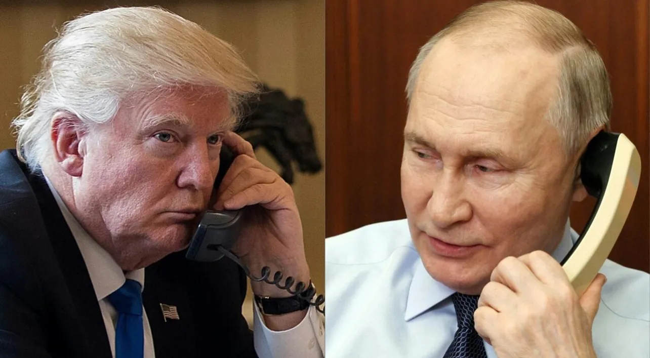 Trump-y-Putin-hablando-por-telefono