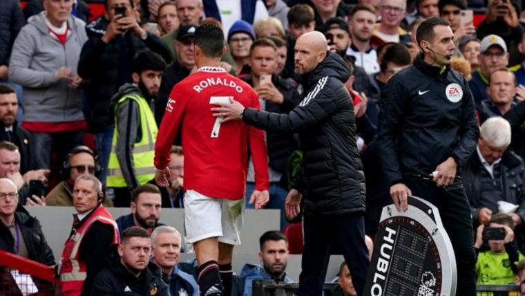 Cristiano Ronaldo Erik Ten Hag