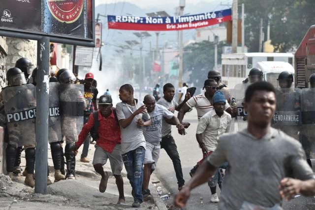 Haiti-manifestacion