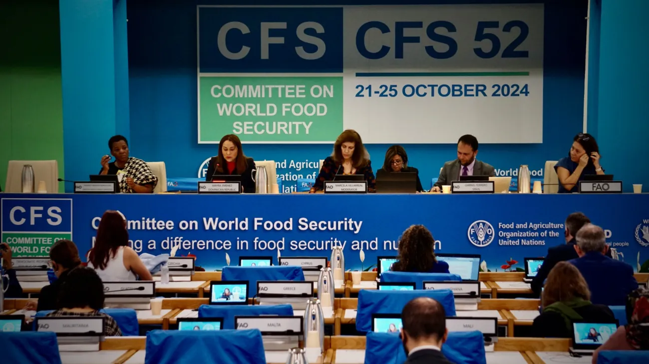 Ministra de la Mujer participa en Foro sobre Directrices Voluntarias del Comité de Seguridad Alimentaria Mundial, sobre igualdad y empoderamiento de las mujeres (1)