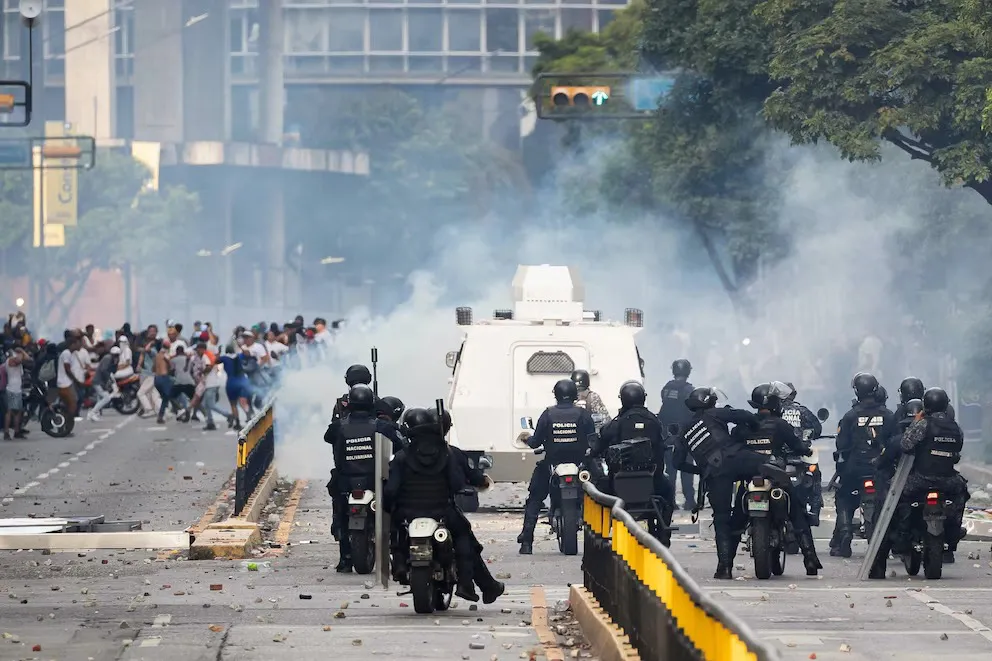 Protesta en Venezuela